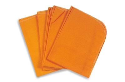 Flanela laranja grande - Foto 1