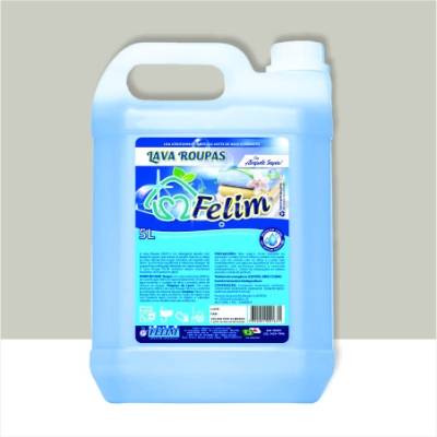 Lava Roupas Líquido Felim 5L - Foto 1