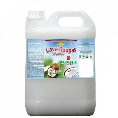 Lava Roupas Líquido Côco 5 L Coimbra - Foto 1
