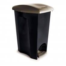 Lixeira com pedal 30 L - Foto 1
