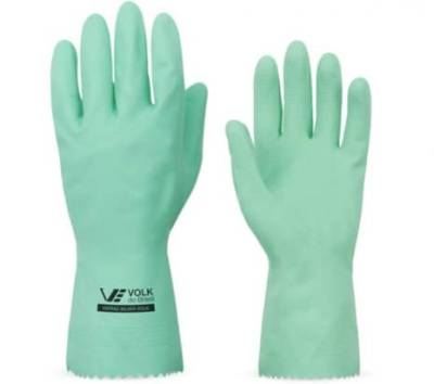 Luva Látex Verniz Silver Verde M - Foto 1