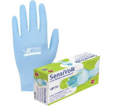 Luva Nitrílica Descartável Soft Sem Amido G - Foto 1