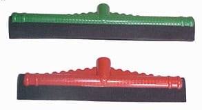 Rodo Puxa Seca Plástico 60 cm Borracha Dupla - Foto 1