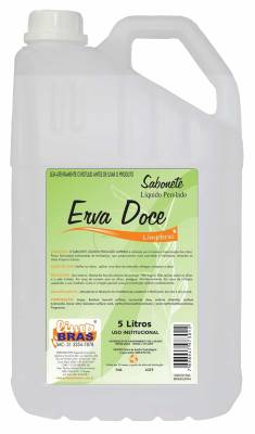 Sabonete Líquido Perolado Erva Doce 5L - Foto 1