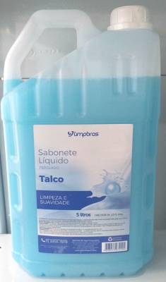 Sabonete Líquido Perolado Talco 5L - Foto 1