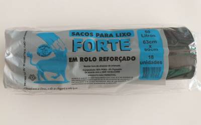 Saco para lixo em rolo reforçado 050 L Mini - Foto 1