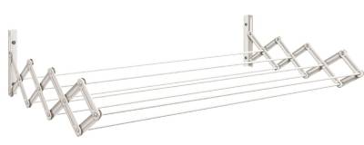 Varal sanfonado aço branco - Foto 1