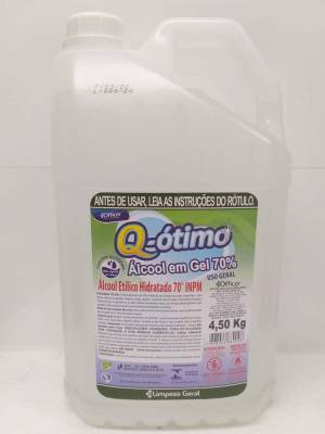 Álcool Gel 70% 5L Q-Ótimo - Foto 1