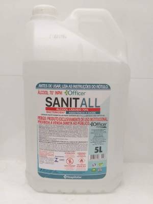 Álcool Líquido 70º 5L - Foto 1