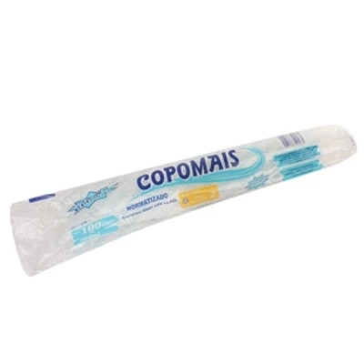 COPOS DESCARTÁVEIS COPOMAIS TRANSPARENTE 180ML - Foto 1