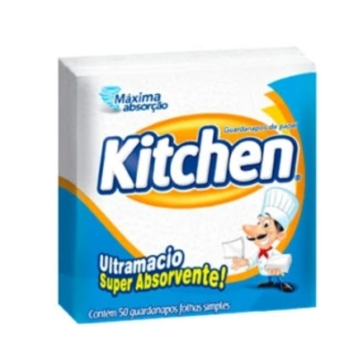 GUARDANAPO KITCHEN 22X22CM - Foto 1