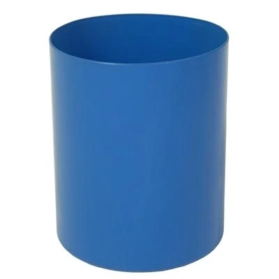 LIXEIRA PLÁSTICA PARA ESCRITÓRIO 12LT AZUL JSN - Foto 1