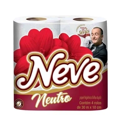 PAPEL HIGIÊNICO NEVE 64ROLOS - Foto 1