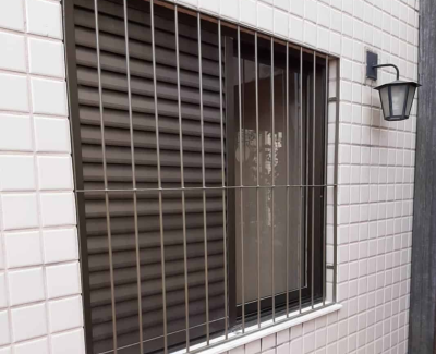 Grade modelo reta - ferro redondo - Foto 1