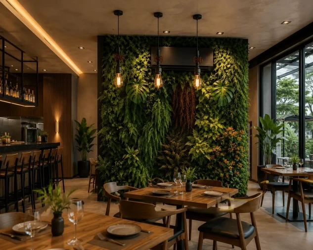 Jardins Verticais para Restaurantes - Foto 1