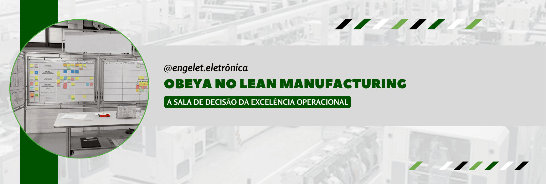 Obeya no Lean Manufacturing: como a sala de decisão impulsiona a excelência operacional