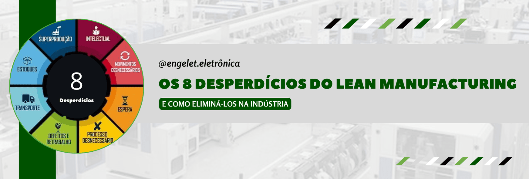 Os 8 desperdícios do Lean Manufacturing e como eliminá-los na indústria
