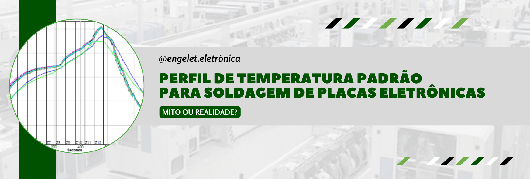 Perfil de temperatura padrão para soldagem de placas eletrônicas: mito ou realidade?