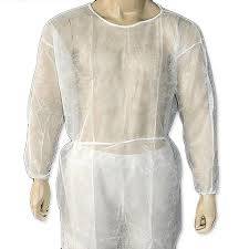 Avental Descartável TNT Manga Longa - Foto 1