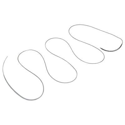 Fio Agulhado Nylon Preto para Sutura - Foto 1