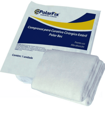 Gaze Algodonada 10x15cm - Foto 1