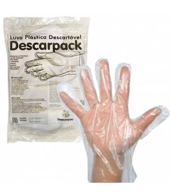 Luva Plástica Descarpack - Descartável - Foto 1