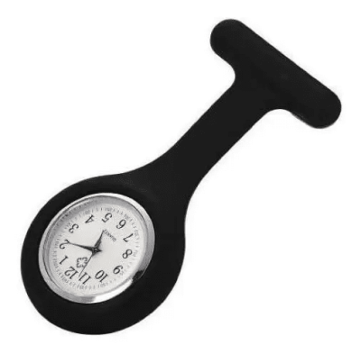 Relógio Lapela Enfermagem De Bolso Broche De Silic - Foto 1