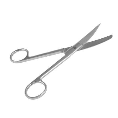 Tesoura Cirúrgica Curva Fina Romba 15cm - Foto 1