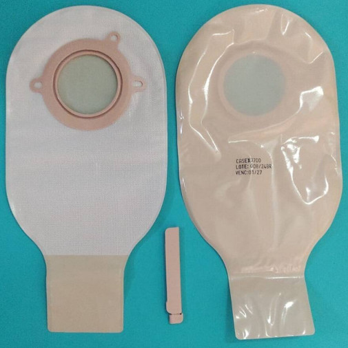 Bolsa de Colostomia 44mm - 2 peças - Foto 1