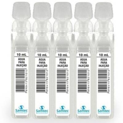 Água para Injetáveis 10ml - Foto 1