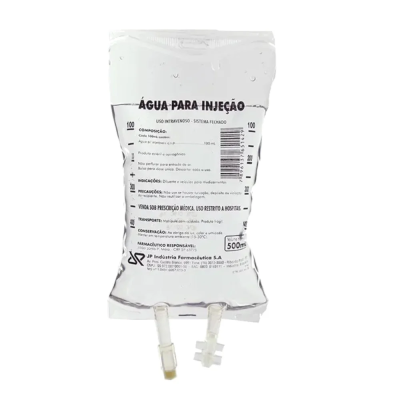Água para Injeção Estéril - 500ml - Foto 1