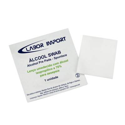 Álcool Swab - Foto 1