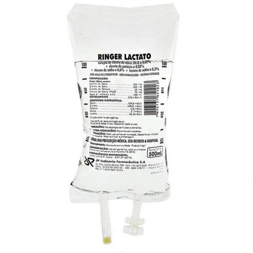 Ringer com Lactato 500ml - Foto 1