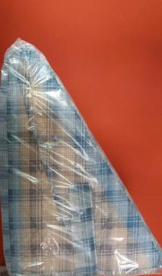 Travesseiro Triangular Caixa de Ovo - Tecido - Foto 1