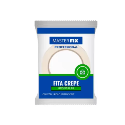 Fita Adesiva Hospitalar Masterfix 19mm x 50m - Foto 1