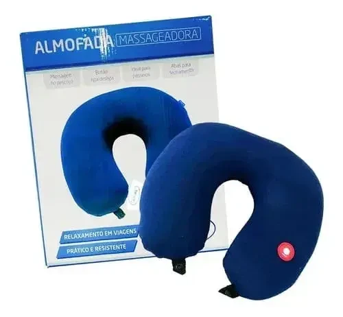 Almofada de Pescoço com Massageador - Foto 1