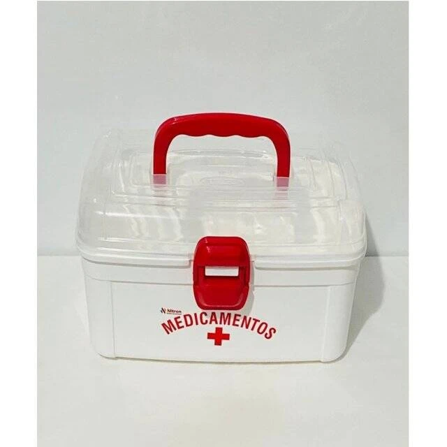 Maleta para Medicamentos 28x18,8x19,8cm - Foto 2