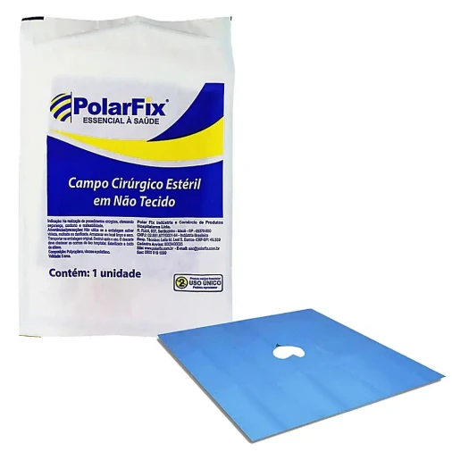 Campo Cirúrgico Estéril Fenestrado 40x40cm - Foto 1