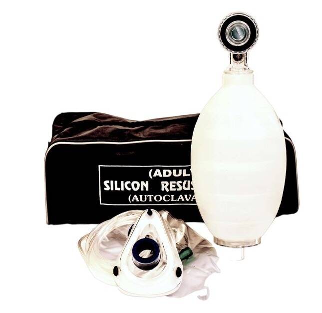 Reanimador Manual Ambu Silicone - Foto 2