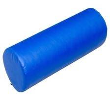 Rolo de Espuma 60x15cm Revestido com Napa Azul - Foto 1