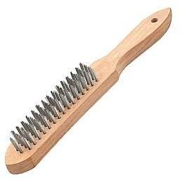 Escova de aço manual c/ cabo - Foto 1