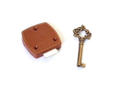 FECHADURA MOVEIS SOBREPOR DE PLÁSTICO - Foto 1