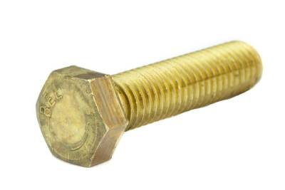 Parafuso Sextavado Rosca Inteira DIN 933 Latão - Foto 1