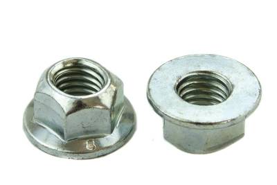 Porca Sextavada Flangeada Din 6923 - Foto 1