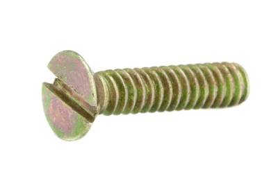 Rosca Máquina Cabeça Chata Fenda Milímetro Din 963 - Foto 1