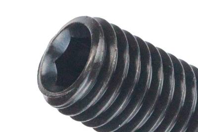 Sem Cabeça Ponta Côncava Recartilhada UNC Polegada - Foto 1