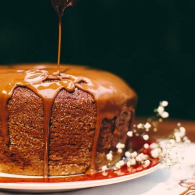 Bolo de Chocolate com Ganache - Foto 1