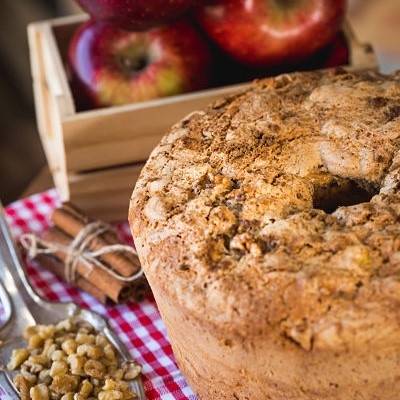 Bolo de Maçã com Nozes - Foto 1
