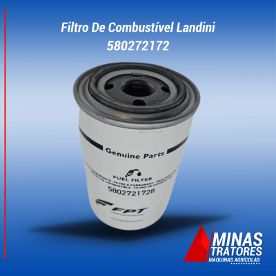 Filtro De Combustível Landini 580272172 - Foto 1