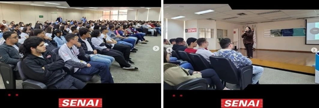 A CEO da Aprem realizou Palestra da SIPAT 2022 do SENAI MÁRIO AMATO EM SBC.